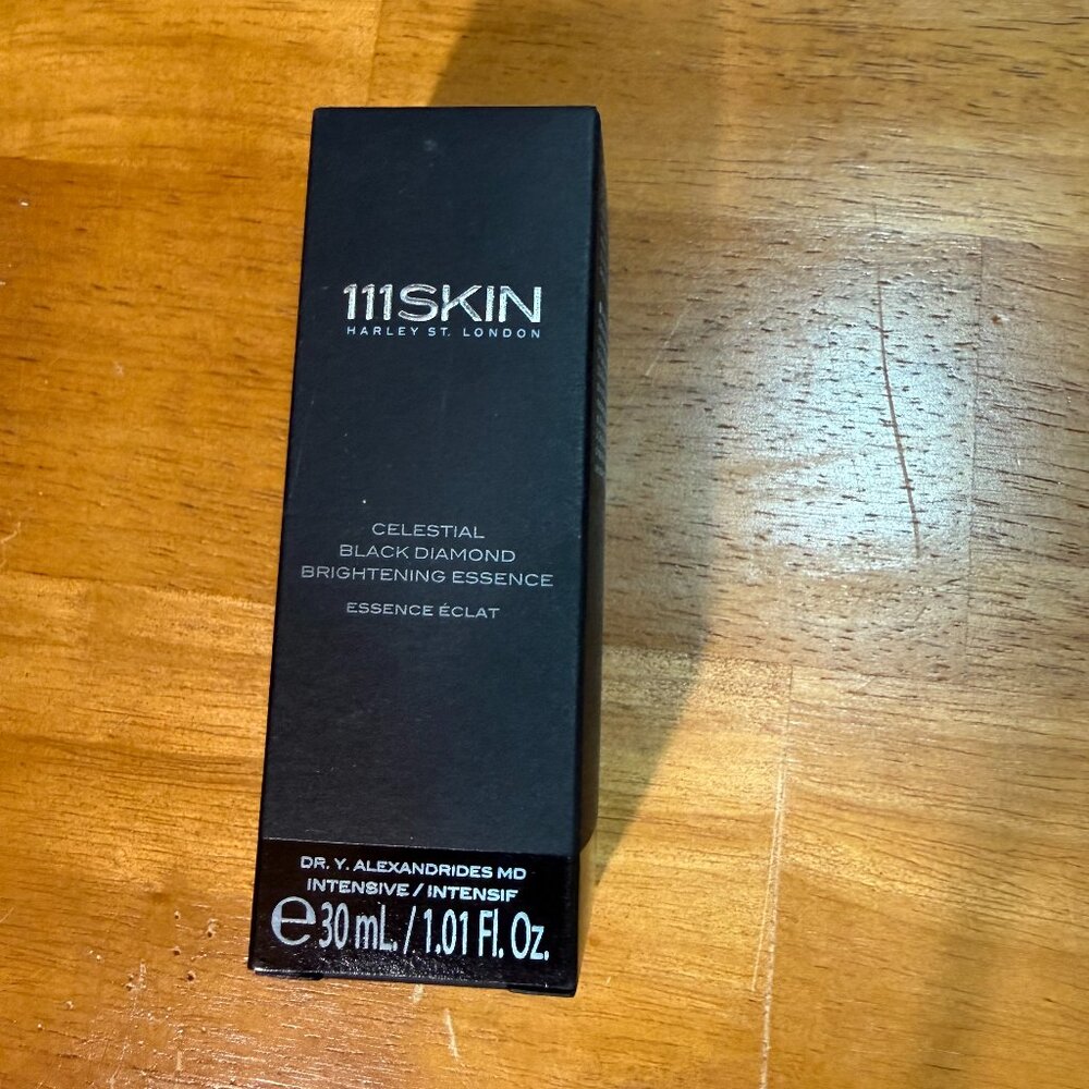 New In Box Full Size 111Skin 🝊 Celestial Black Diamond Brightening Essence